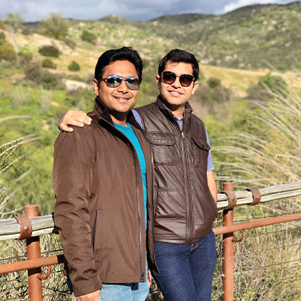 Ambar Raj and Sagar Raj, Co-Founder & CEO 
